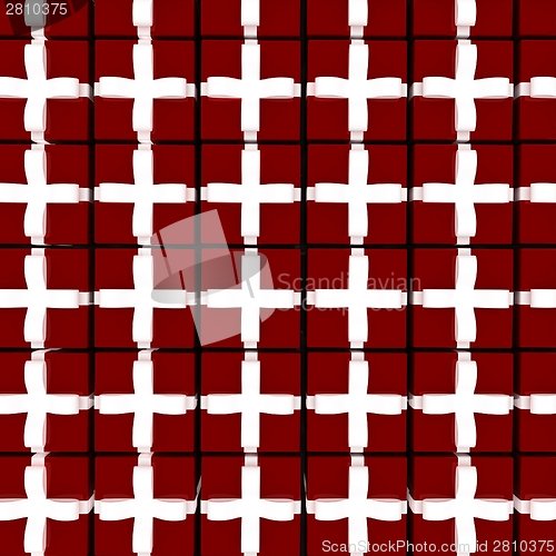 Image of Christmas gifts background 