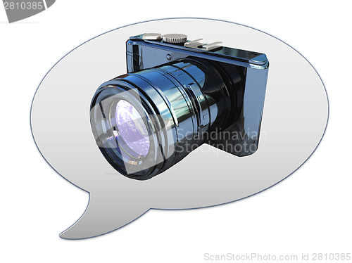 Image of photos symbol icon or logo template 