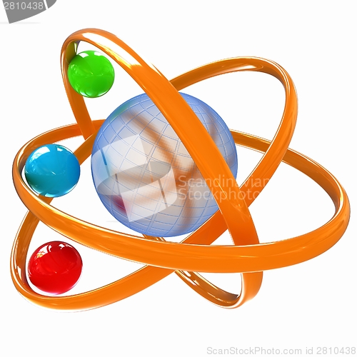 Image of 3d atom