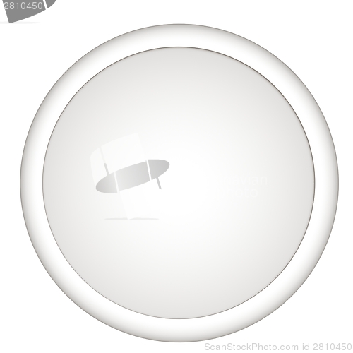 Image of Shiny white button 