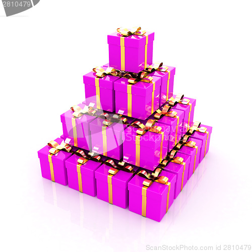 Image of Bright christmas gifts