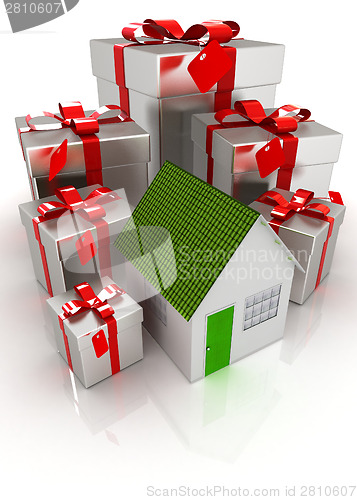 Image of House and gifts