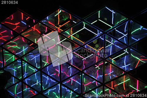 Image of Kaleido Wall at Vivid Sydney Annual Festival Event