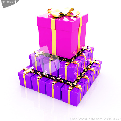 Image of Bright christmas gifts