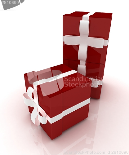 Image of Bright christmas gifts