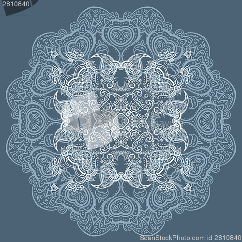 Image of Lace background. Mandala.