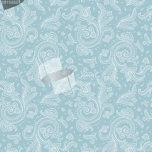 Image of Seamless Paisley background.