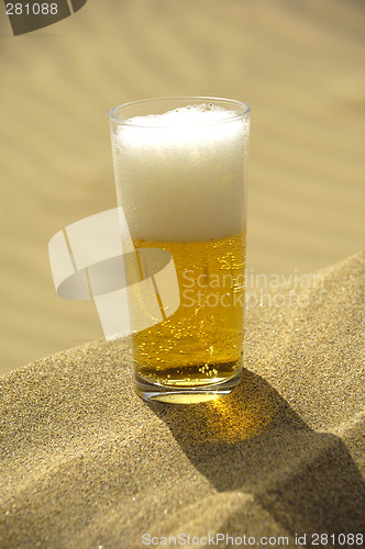 Image of Beer in desert