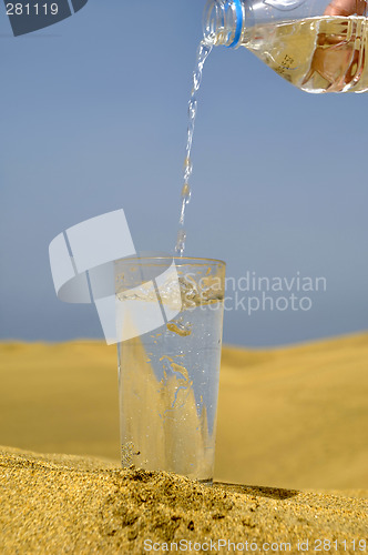 Image of Fresh water and desert