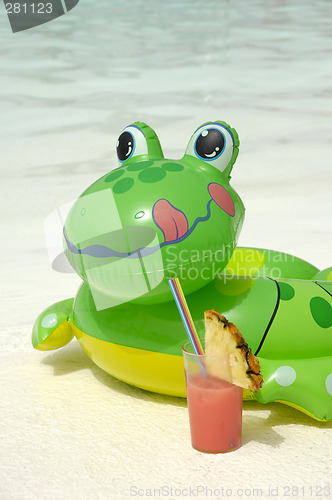 Image of Frog and drink