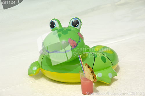 Image of Frog and drink