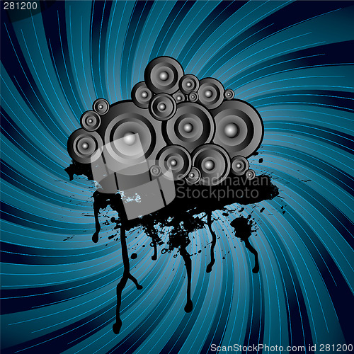 Image of speaker stack swirl