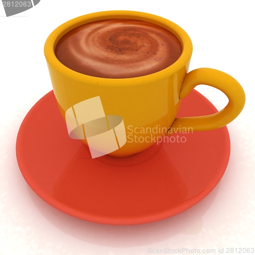 Image of Coffee cup on saucer