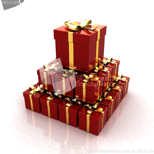 Image of Bright christmas gifts