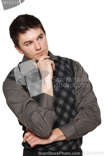 Image of Pensive man