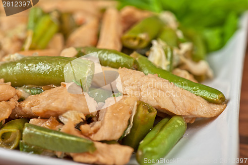 Image of Green beans with chicken