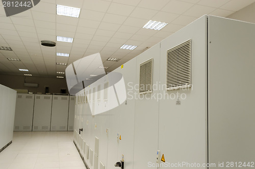 Image of research center servers 