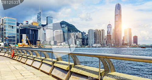 Image of Hong Kong harbour 