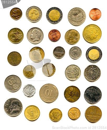 Image of european coins