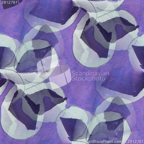 Image of america ancient ornament drawing usa colorful purple pattern wat
