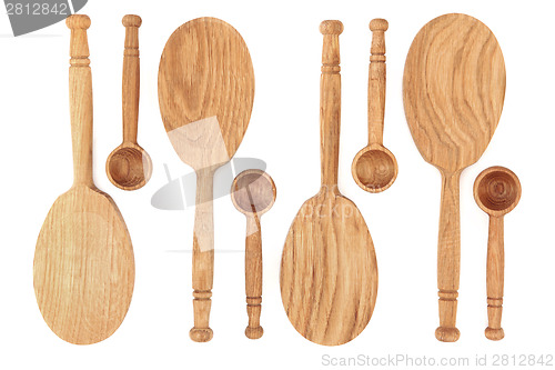Image of Rustic Oak Spoons