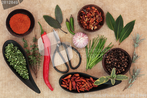 Image of Fresh and Dried Herbs