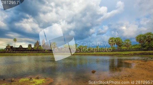 Image of Sunset over Angkor Wat