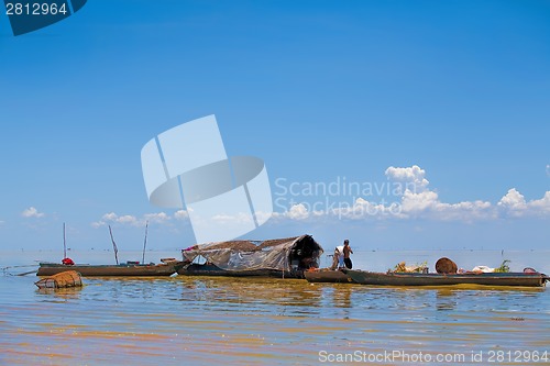 Image of Floating village