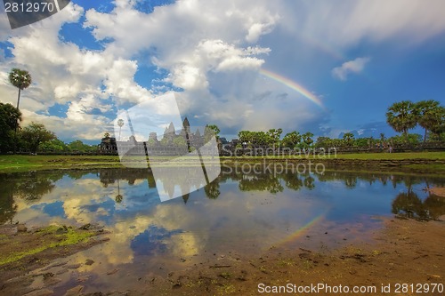 Image of Sunset over Angkor Wat