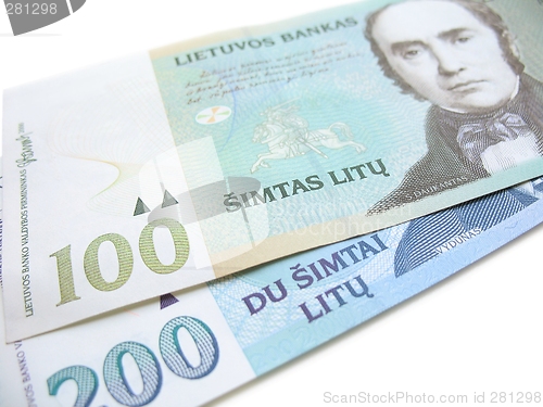 Image of Banknotes - Litas