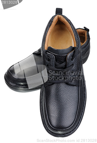 Image of Black men's shoes