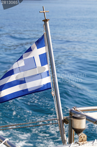 Image of Greek flag