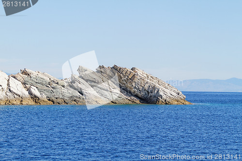 Image of Rock in the sea