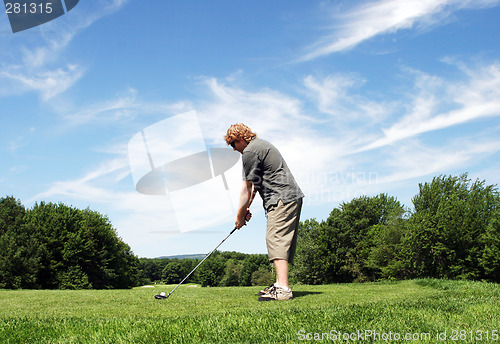 Image of Golf player