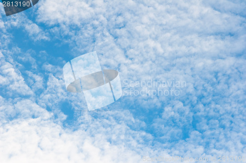 Image of Blue sky and clouds