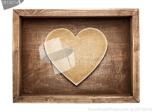 Image of Wooden heart
