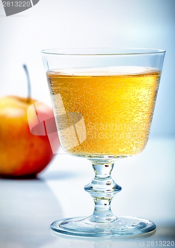 Image of Glass of cider