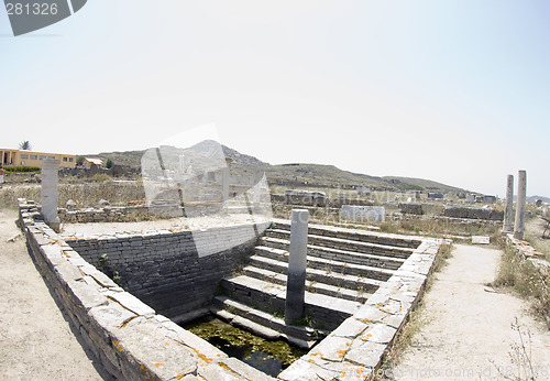 Image of minoan fountain delos