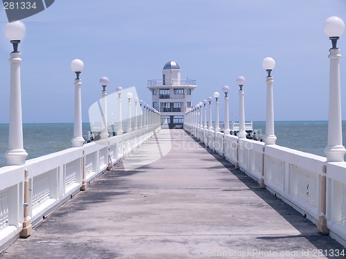 Image of Pier with observation tower