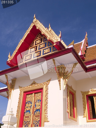 Image of Detail of Buddhist temple
