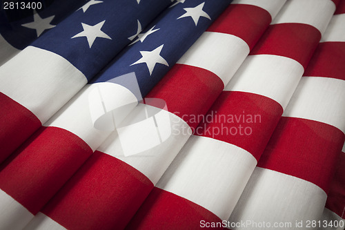 Image of American Flag Abstract