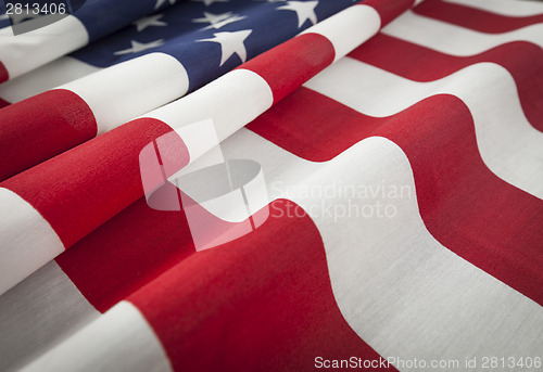 Image of American Flag Abstract