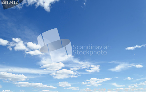 Image of blue sky