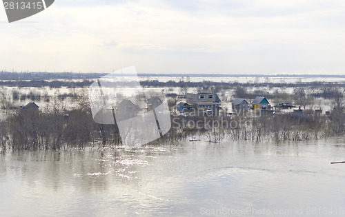 Image of flooded river