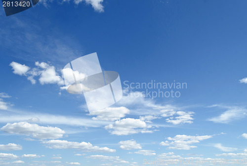 Image of blue sky