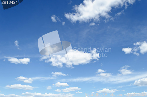 Image of blue sky