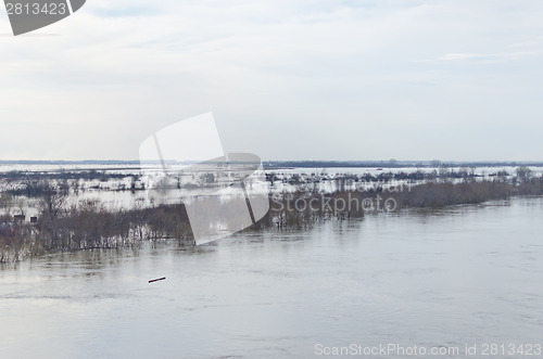 Image of flooded river