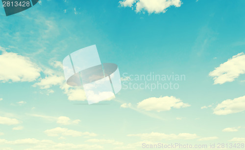 Image of blue sky