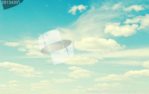 Image of blue sky