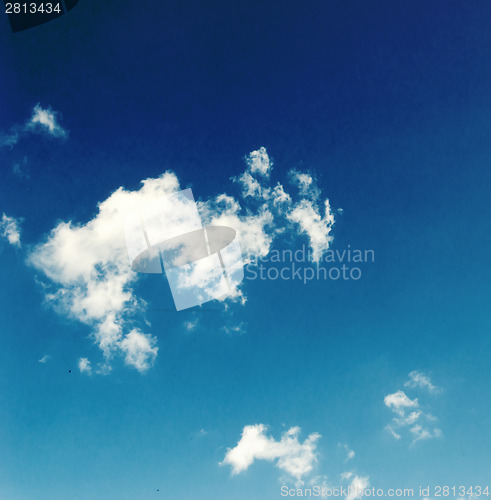 Image of blue sky